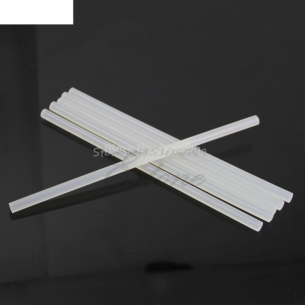 

EU Plug 20W Electric Heating Hot Melt Glue Gun Sticks Trigger Art Repair Tool +6Pcs 7mm Hot Melt Glue Sticks #G205M#