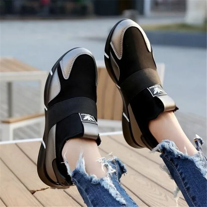 Женские кроссовки на плоской подошве DIWEINI комфортные дышащие вулканизированной