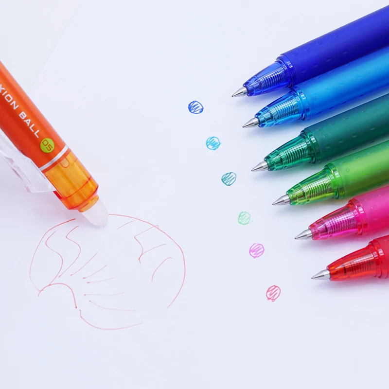 Ручка пилот шариковая ручка стираемая фрикционная искусственная гелевая 0 5 мм