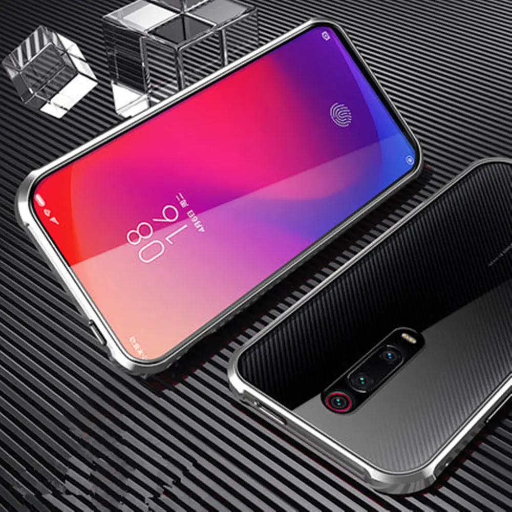 Magnetic Adsorption Metal Phone Case For Xiaomi 9 9se Redmi K20 Note 7 Pro CC9 A2 6X 9T Double sided Tempered Glass Magnet Cover | Мобильные