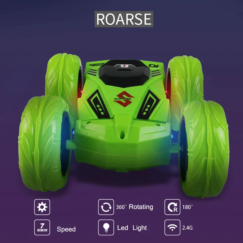 JJRC Радиоуправляемый автомобиль 3D флип высокоскоростные трюки RC Дрифт гусеничный