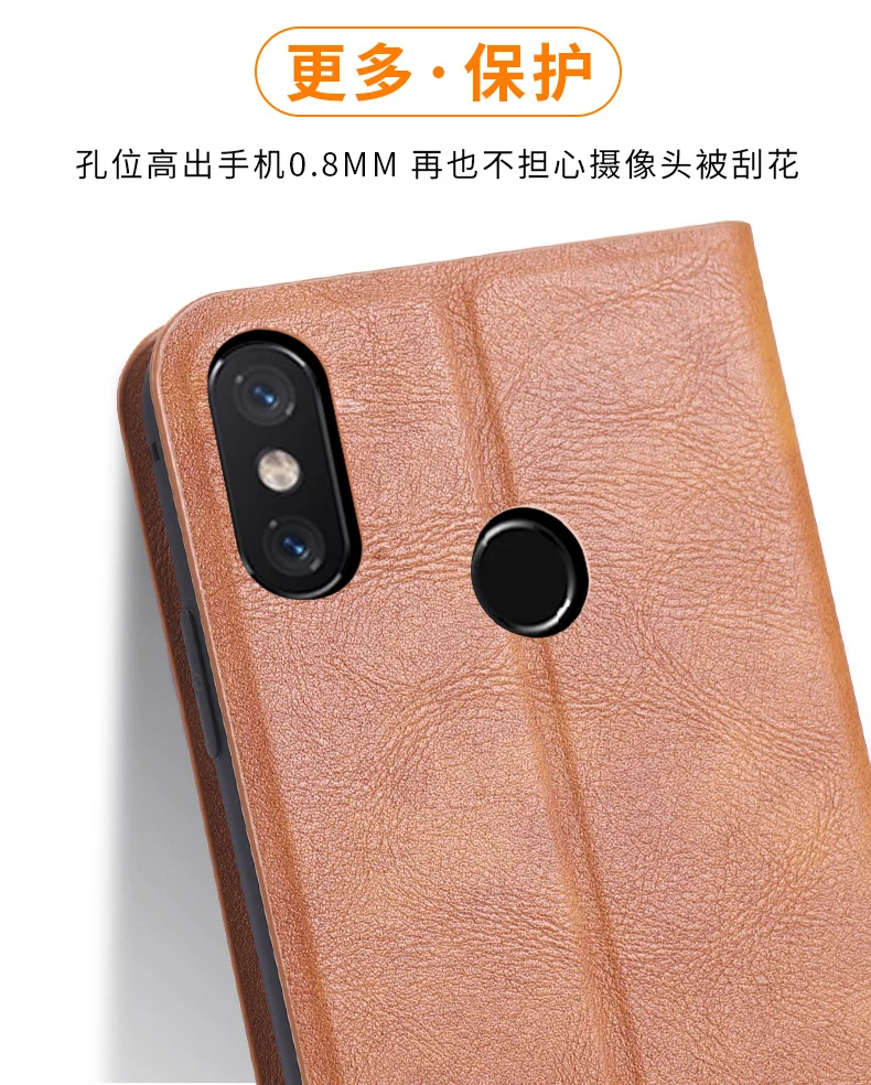 Кожаный чехол-бумажник в стиле ретро с подставкой и откидной крышкой для Xiaomi Redmi 8A, чехол-книжка с магнитной застежкой и отделениями для карт