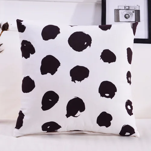 Cushion cover9 Черные, желтые, полосатые подушки, Золотое любовное сердце, с рисунком оленя, наволочка, домашний стул, диван-кровать в машине, декоративные наволочки - Цвет: Cushion cover9
