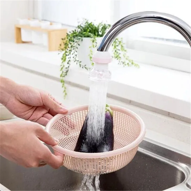Tap Water Filter Household Water-Saving Device Has the Shower Nozzle Kitchen Purifier Faucet Splash-Proof round | Дом и сад