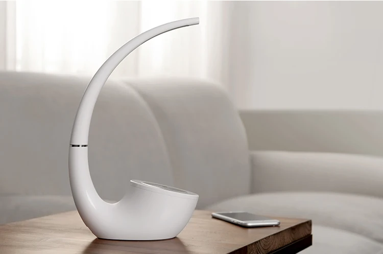 Nillkin 2в1 многофункциональный музыкальный Bluetooth беспроводной динамик с светодиодный настольной лампой сенсорный переключатель включения/выключения Настольный светильник для защиты глаз