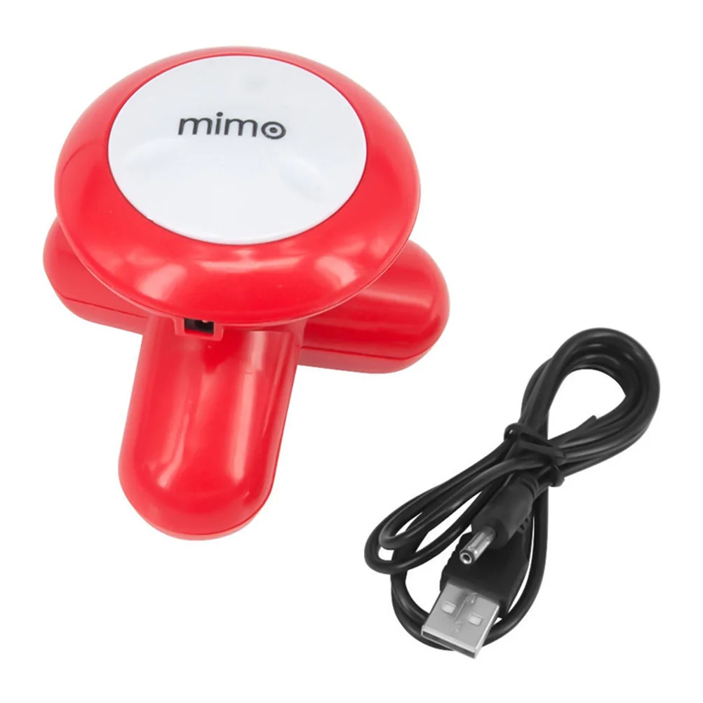 1 шт. Мини электрическая ручка волновая Вибрация Массажер подтяжки Поддержка USB