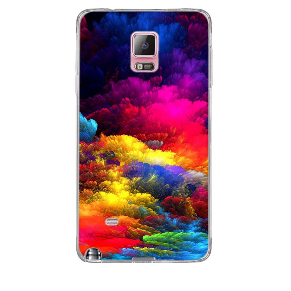 12 Для samsung Galaxy Note 4 силиконовый чехол ТПУ Funda для samsung Galaxy Note 4 чехол для телефона Coque для samsung Galaxy Note 4 милый чехол - Цвет: 12
