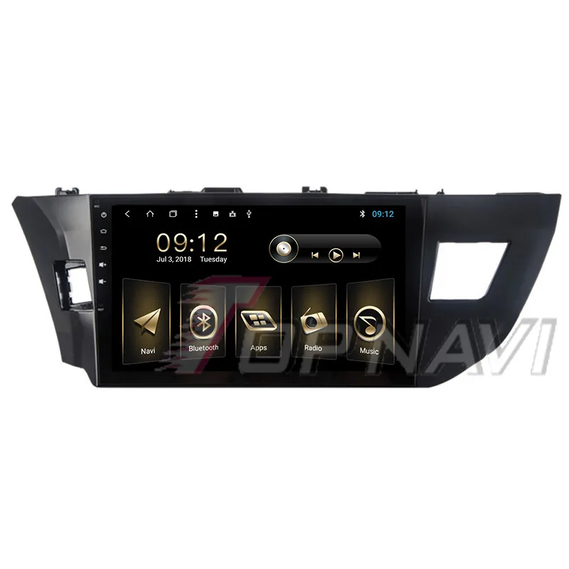 Автомобильный радиоприемник для Toyota Levin 2014 Android 8 1 10 дюйма Topnavi автомобильные