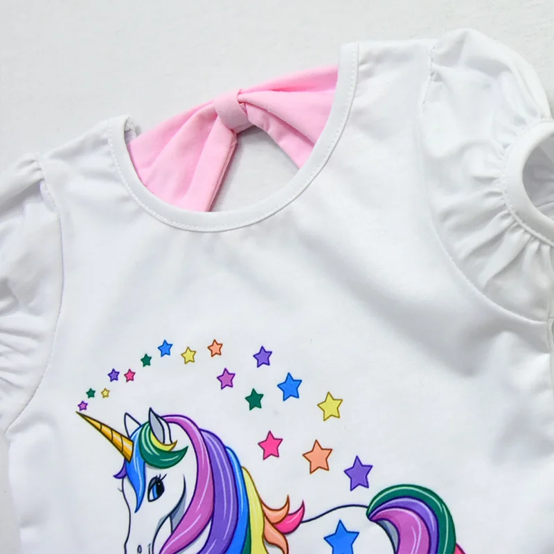 Платье для маленьких девочек летнее платье пачка с единорогом карнавальный