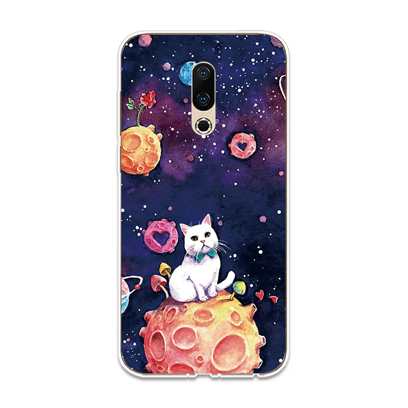 Outer Space Planet Silicone Phone Case Couqe For Meizu 15 16 Lite Plus 16X Note 8 Pro 6 7 X8 U10 U20 Shell Soft Cover |