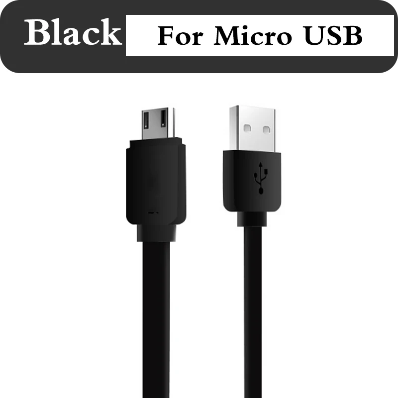 Классический usb-кабель GUSGU для iPhone XS Max 8 7 6 S, зарядный кабель для samsung huawei Xiaomi, зарядный кабель type-c Micro USB - Цвет: Black for Micro