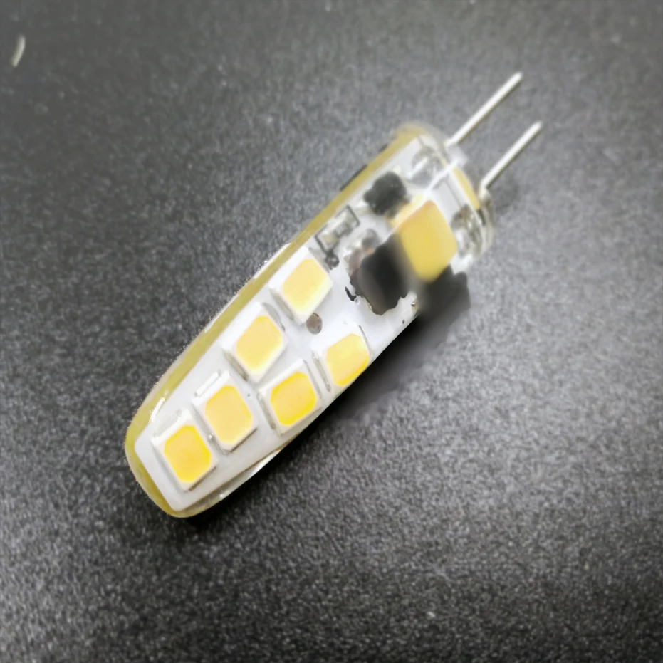 Светодиодная мини-лампа G4 SMD2835 12 В постоянного тока угол свечения 360 Освещение