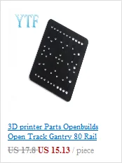 3D принтер Openbuilds v-слот черный угловой разъем кронштейн с углом 90 градусов подходит 20 мм