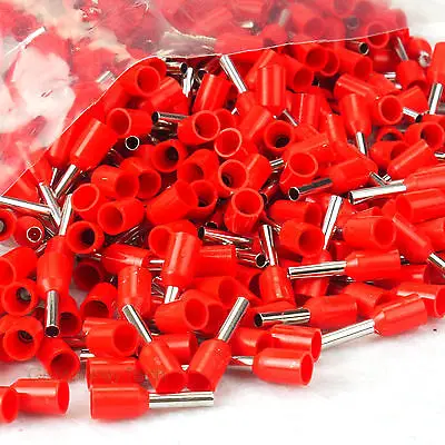 

1000 шт. 16 AWG 1,5 мм изолированный конец шнура, наконечники провода E1508