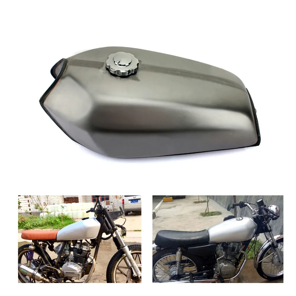 BIKINGBOY Универсальный 9л винтажный газовый топливный бак Cafe Racer на заказ 2 4 галлонов