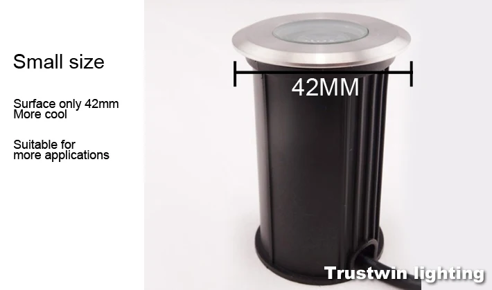 Наружный водонепроницаемый светодиодный подземный мини-светильник 4 шт. 12 В 24 110