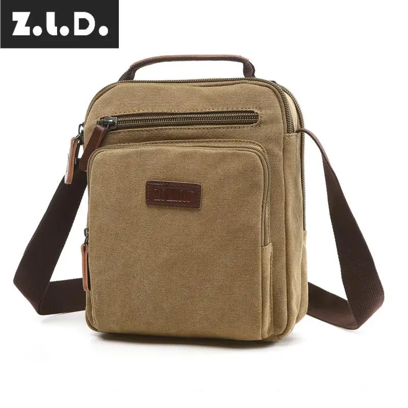 Z.L.D. Популярная новая стильная женская сумка на плечо однотонная мессенджер