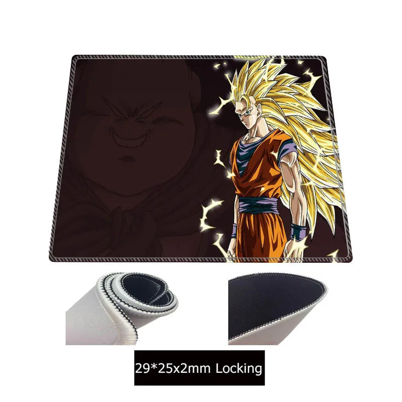 Аниме Драконий жемчуг Z Goku большой замок край коврик для мыши Размер 300*600*2 и 400*900*5