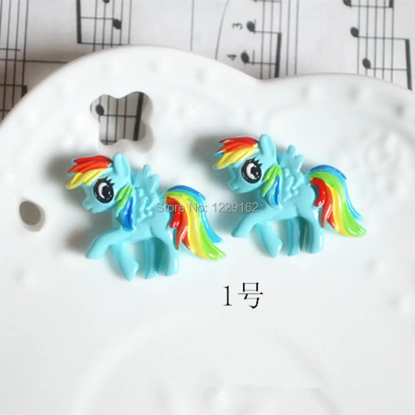 6 шт./компл.) очаровательный магнит на холодильник с животным «My Little Pony» стикер сообщений детские игрушки маленький подарок