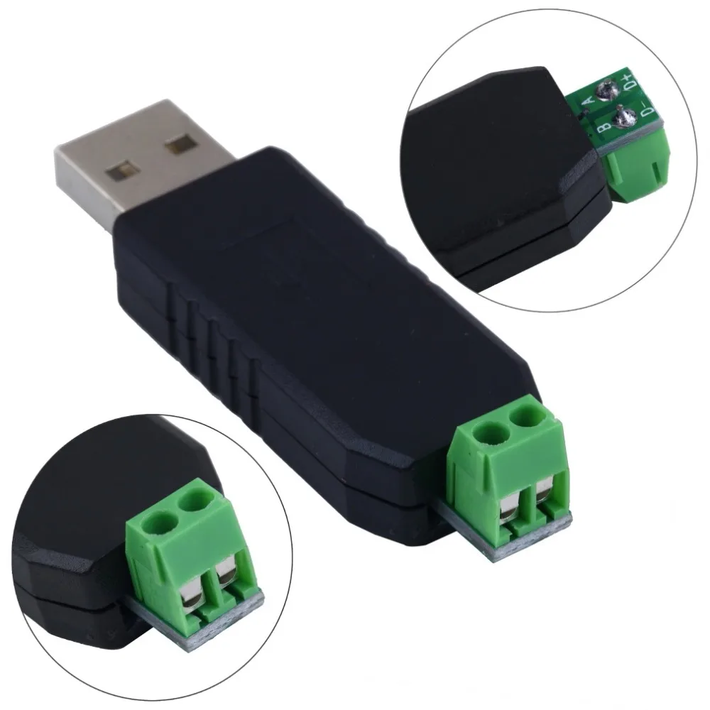1 шт. Поддержка Win7/XP/Vista/Linux USB к RS485 485 конвертер адаптер для Mac OS Бесплатная/Прямая