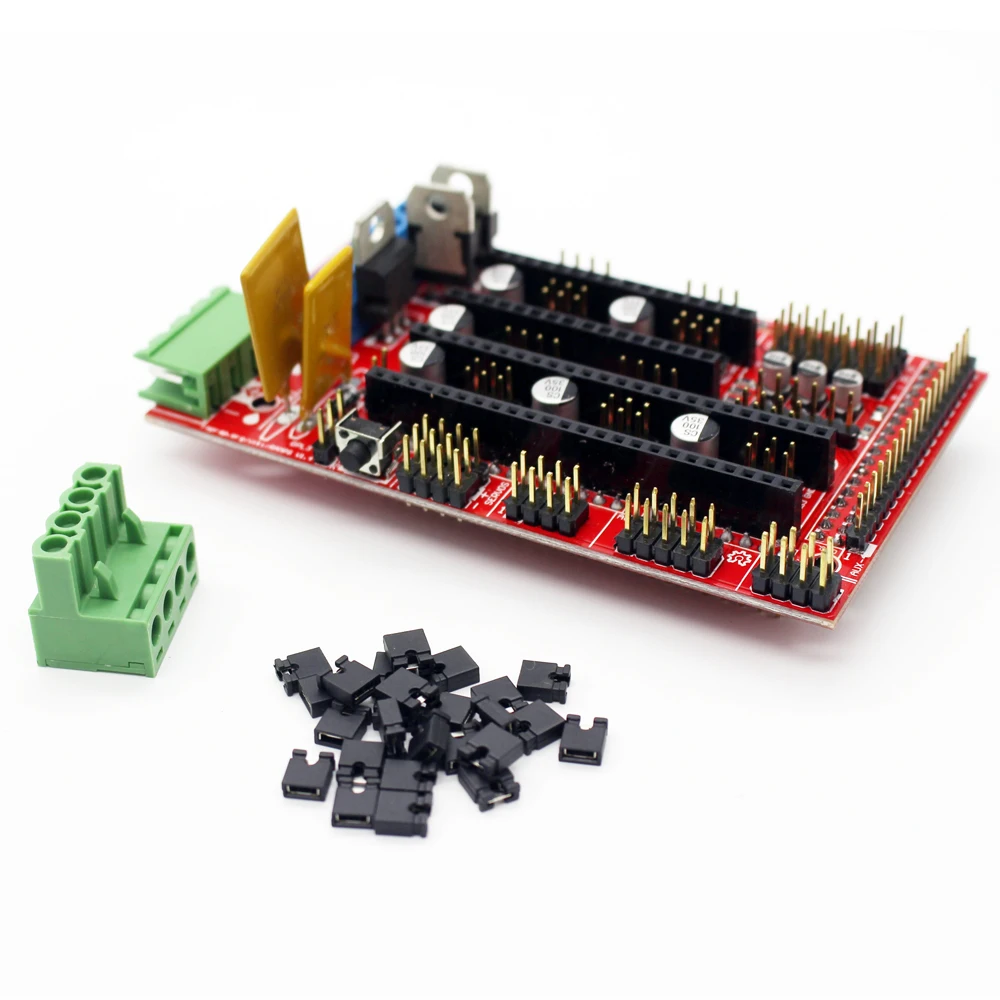 3D принтеры комплект Мега 2560 R3 + 1 шт. RAMPS 4 контроллер 2004 ЖК дисплей 5 шт A4988 шагового