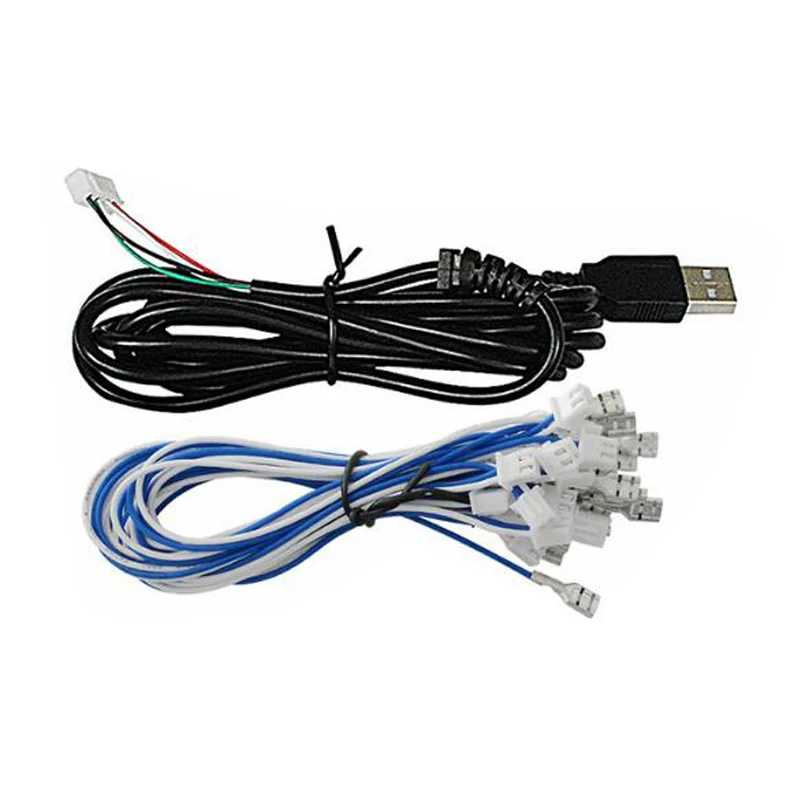 Игровая консоль пульт управления USB аркада джойстик чип плата + рокер 1 комплект 5P