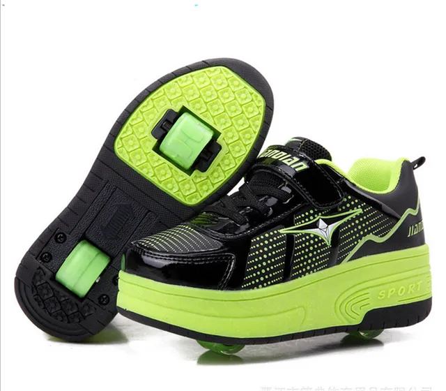 Roller skate shoes with two wheels Clearance