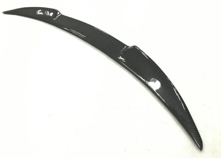 Спойлер для Alfa Romeo Giulia задний спойлер из углеродного волокна с черной отделкой в