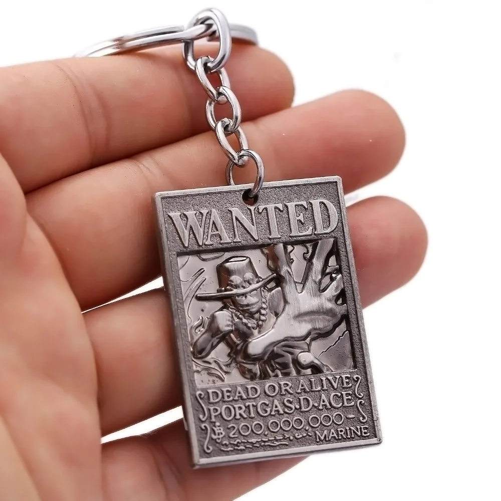 Ювелирные изделия MS ONE PIECE требуется плакат брелок 2 цвета ордер для подарка