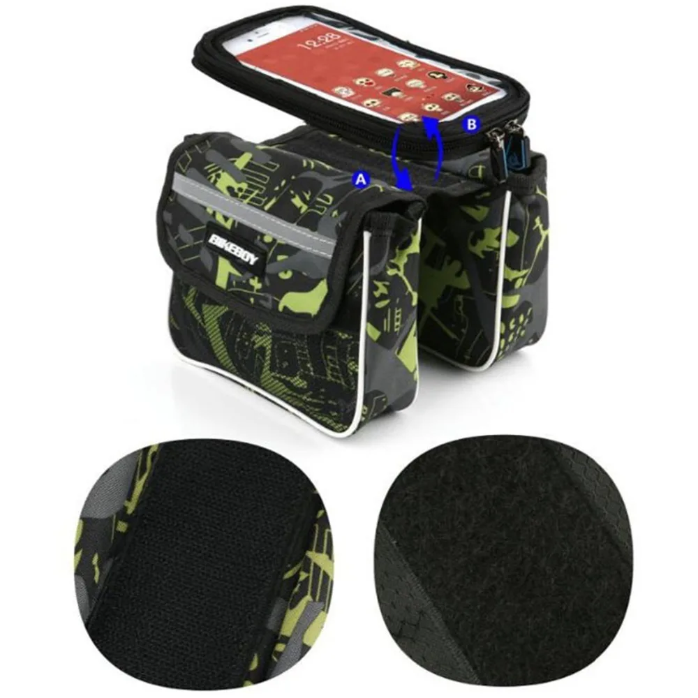 Водонепроницаемые велосипедные сумки с сенсорным экраном 6 2 дюйма мобильный