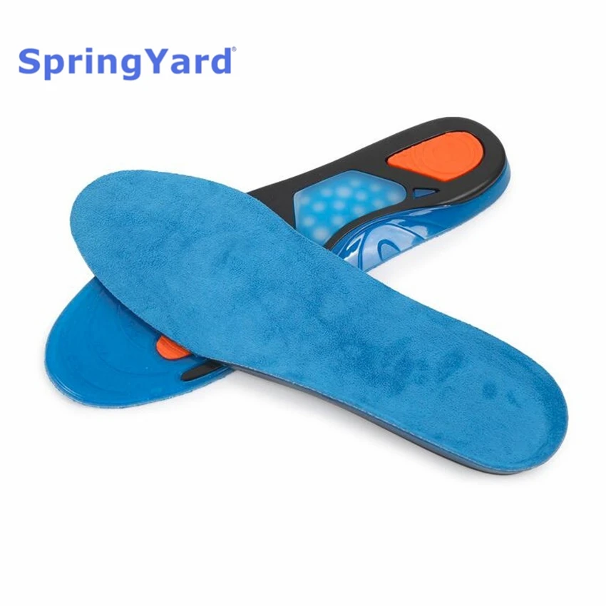 SpringYard гелевые амортизирующие спортивные стельки для обуви подушка массажа бега