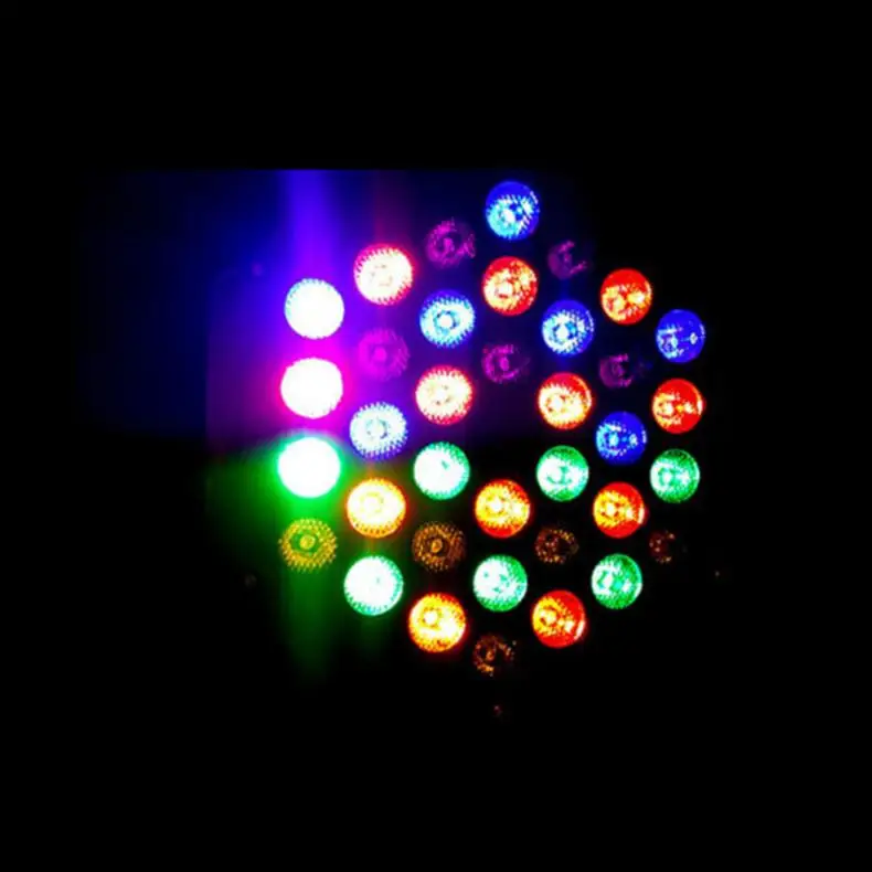 Профессиональный светодиодный хрустальный шар Par 36 RGB Светодиодный DMX