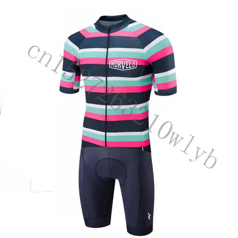 10 21 стиль Горячая Morvelo ropa ciclismo летняя новая КОМАНДА триатлон, Велоспорт Skinsuit Ciclismo Hombre короткий рукав MTB велосипедная одежда - Цвет: 10