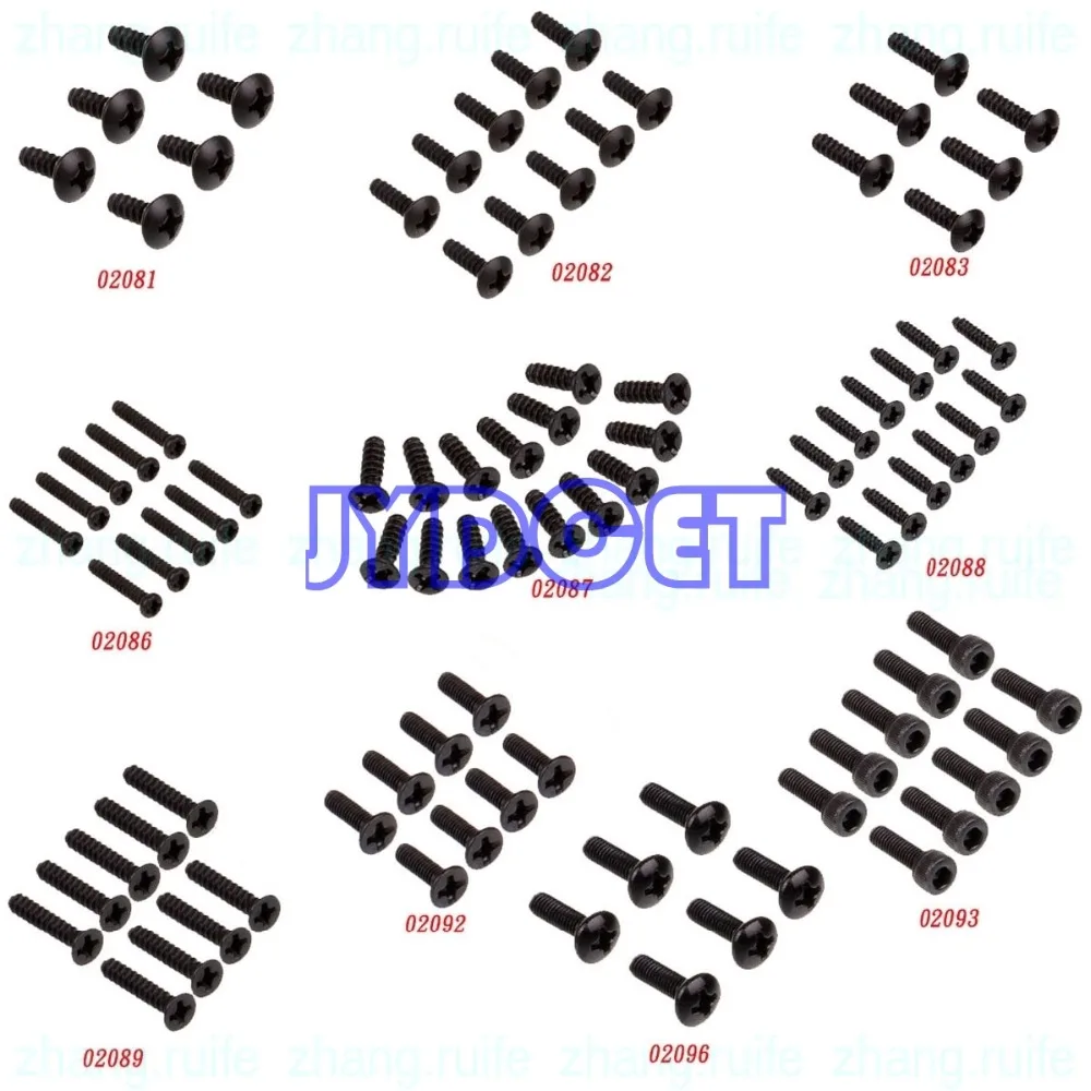 Винты 02081 02082 02083 02086 02087 02088 02089 02092 02093 02096 HSP гоночная запасная Запчасти Запчасти для 1/10 RC автомобиль