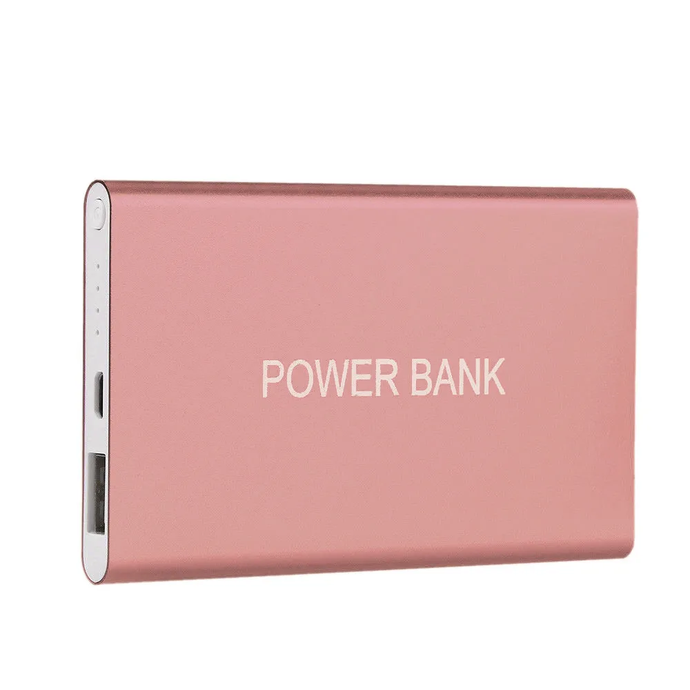 RG Ультратонкий светильник 12000mAh Портативный USB разъем внешний аккумулятор зарядное устройство банк питания для samsung/HUAWEI/Xiaomi OPPO - Цвет: RG