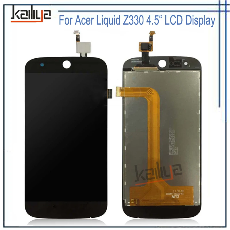 Для acer Liquid Z330 ЖК-дисплей с кодирующий преобразователь сенсорного экрана в сборе
