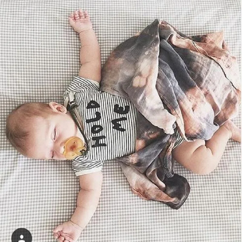 Новинка 2020 года Летний хлопковый Детский комбинезон Комбинезон с короткими