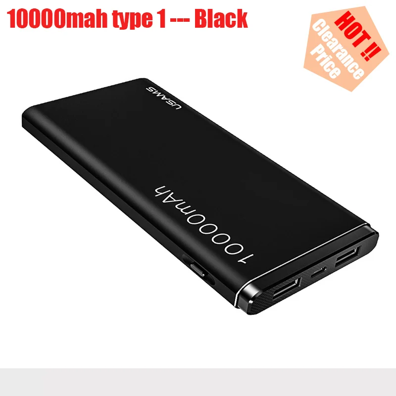 Супер Самая низкая цена стоимость USAMS ультра тонкий 20000mAh банк питания для