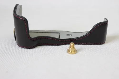 Кожаный чехол для камеры Canon EOS M6 DSLR кожаный с ремешком на половину тела 2017|camera case