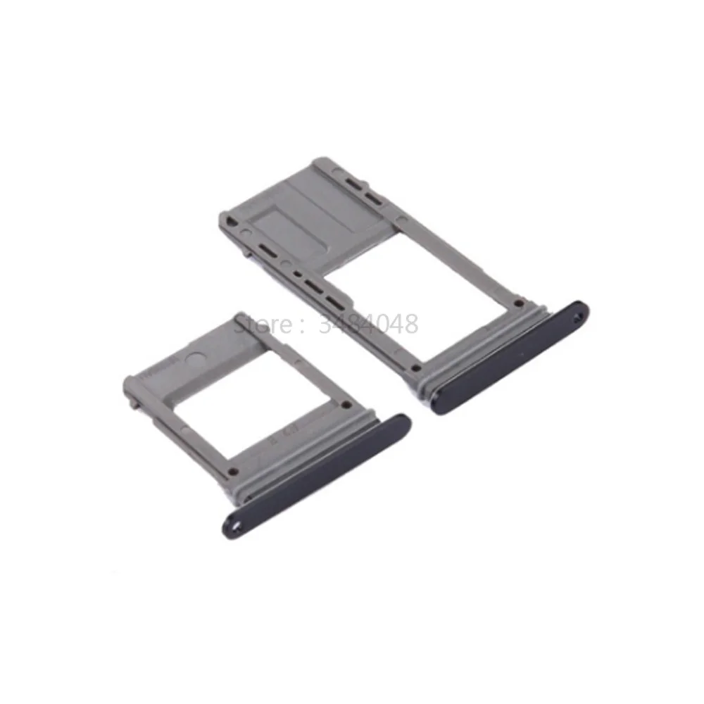 10pcs/lot For Samsung Galaxy A5 A520 A7 2017 A720 Single Sim Tray SIM Card Tray Slot Holder + Micro SD Card Tray
