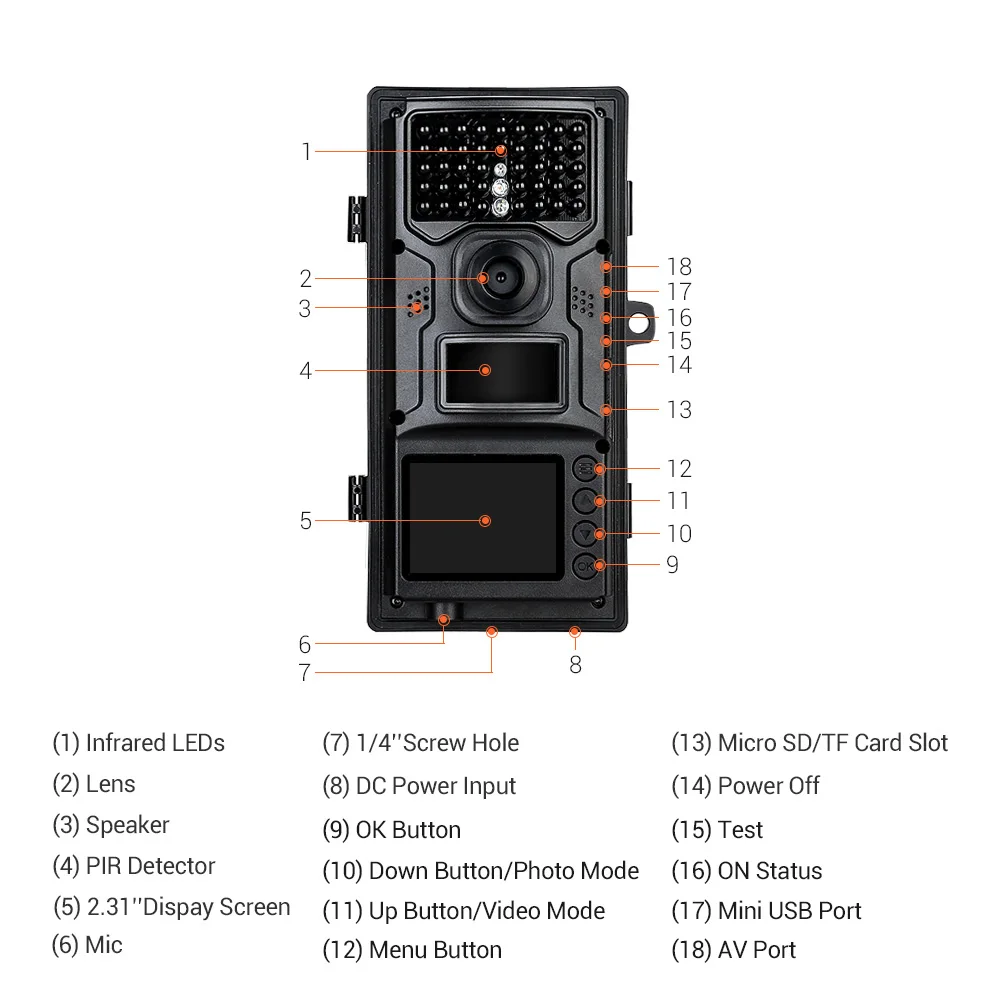 BOBLOV CT006 охотничья видеокамера 20MP 1080p 30fps Trail камера для безопасности дома на ферме 0,4 s триггер время дикой природы скрытая фото ловушка