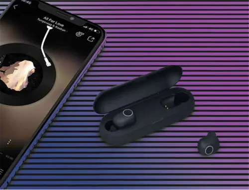 Мини беспроводные Bluetooth 5 0 супер бас спортивные наушники-вкладыши гарнитура с
