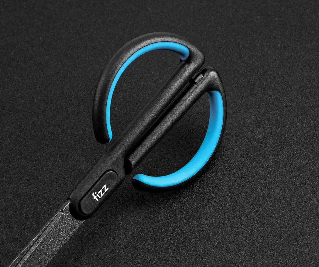 Xiaomi Fizz тефлоновые ножницы, безопасные закругленные ножницы, нержавеющая сталь, креативные ножницы, офисные канцелярские ножницы
