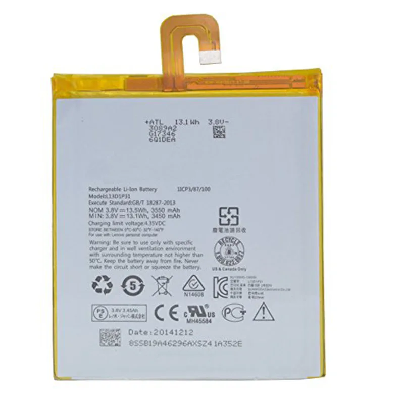 Аккумулятор L13D1P31 для LENOVO IdeaTab Tablet S5000 H|lenovo tab battery|batteries batteriesbattery battery |