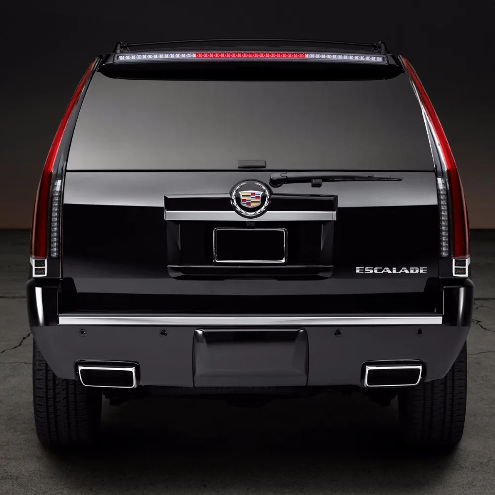 VLAND Car Rear Lamp for Cadillac Escalade ESV Tail Lights 2007-2014 with Red Turning Sign LED Assembly |