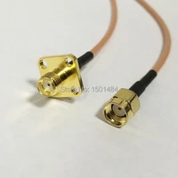 new rp sma male female pin switch sma female jack panel convertor rg316 cable 15cm 6 adapter