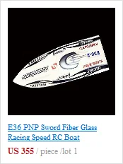 E36 комплект 3" электрический RC лодка хорошо окрашенная стекловолокно Monohull корпус лодки только для продвинутого игрока Желтый TH02650