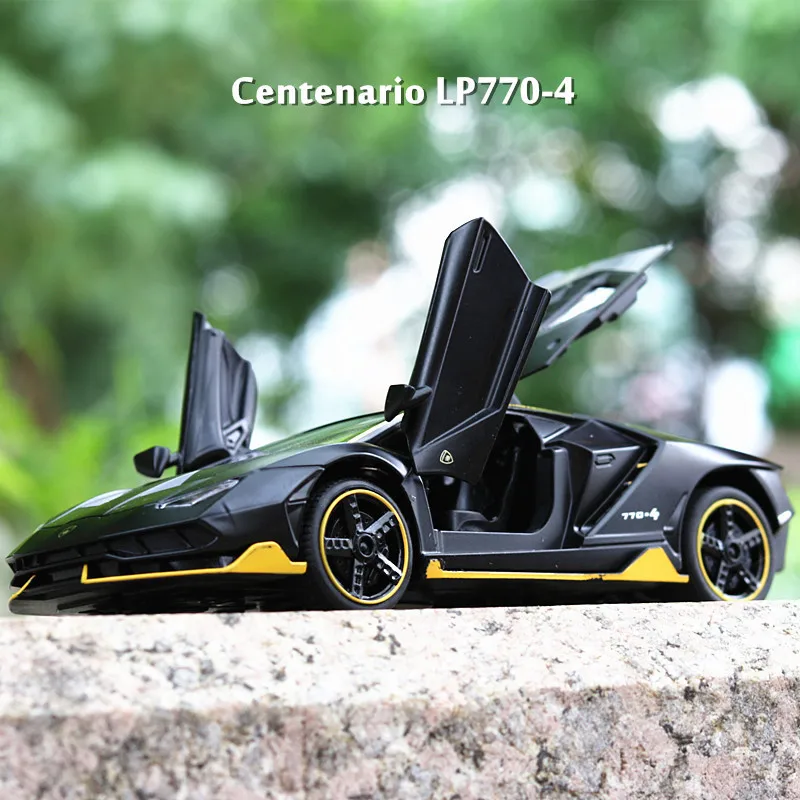 LP770 LP750 Модель литья под давлением из 1:32 сплава, автомобильный звуковой свет, игрушка для автомобиля, миниатюрная модель машинки, игрушки для детей, подарок