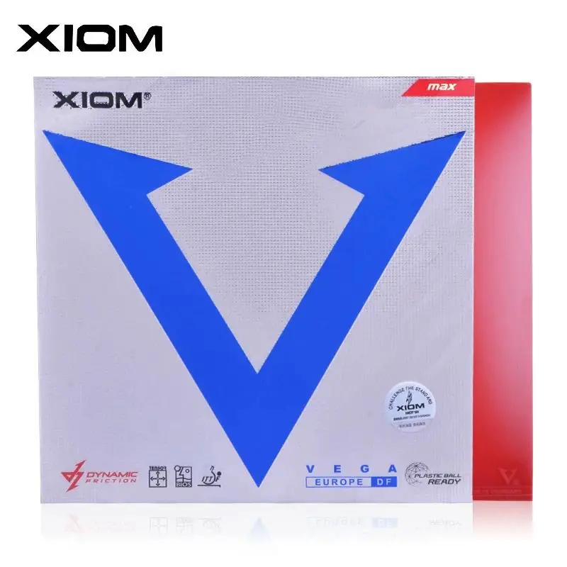 XIOM Original VEGA Europe DF резиновая губка для настольного тенниса пинг понга|Ракетки