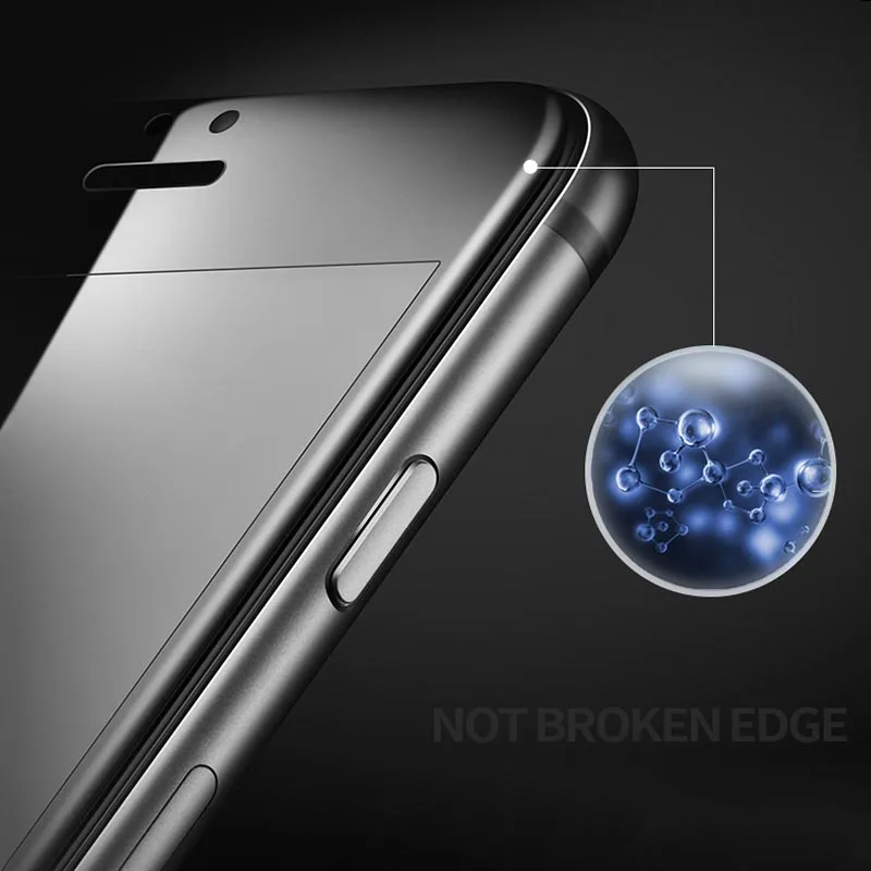 VRURC экран протектор для iPhone 7 8 закаленное стекло 5D изогнутый край Полное покрытие